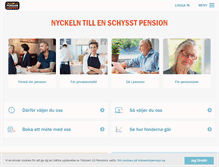 Tablet Screenshot of folksamlopension.se